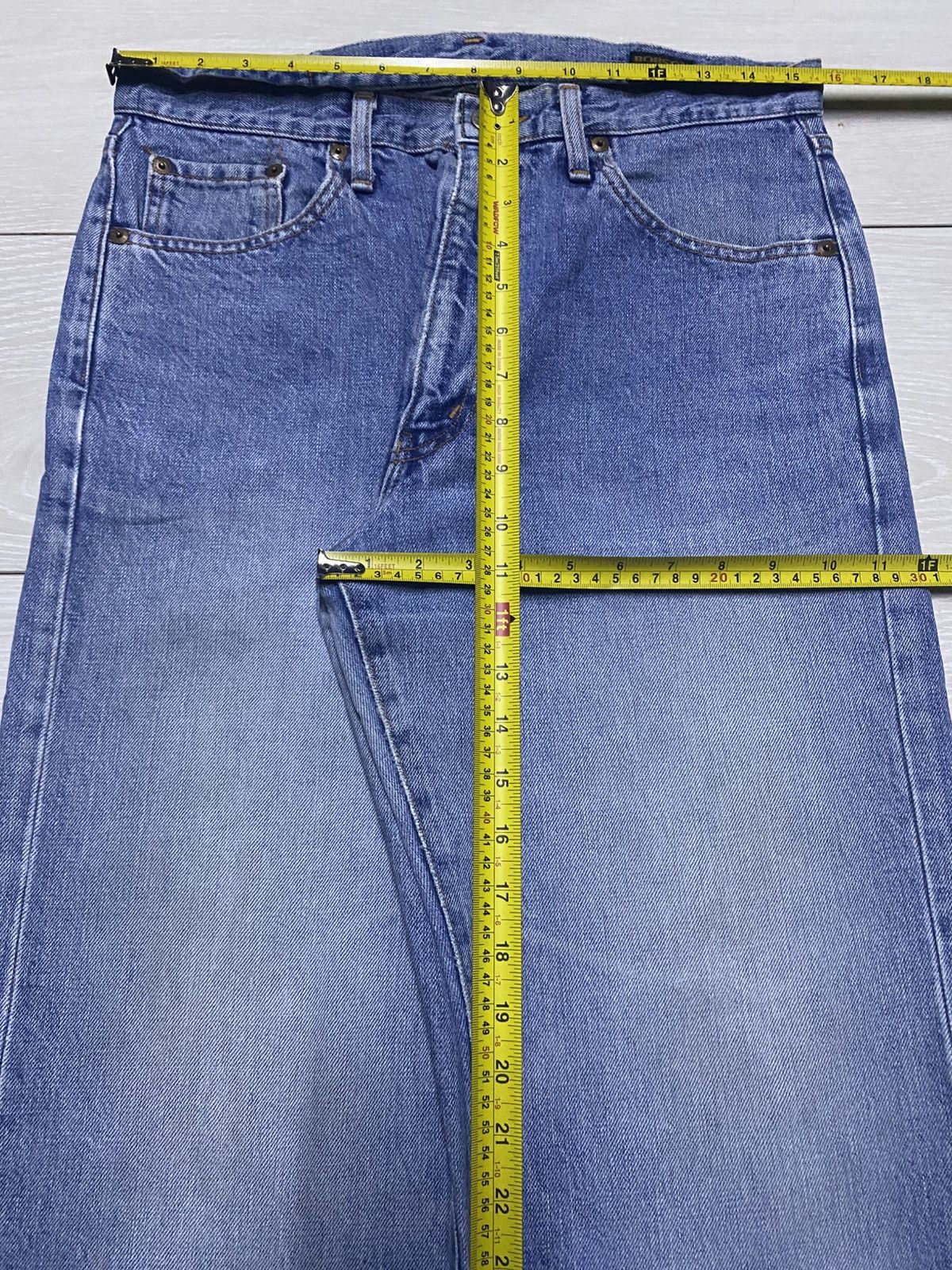 Japanese Brand Vintage Bobson Feel The Best Basic Blue Jeans Size US 31 - 12 Thumbnail