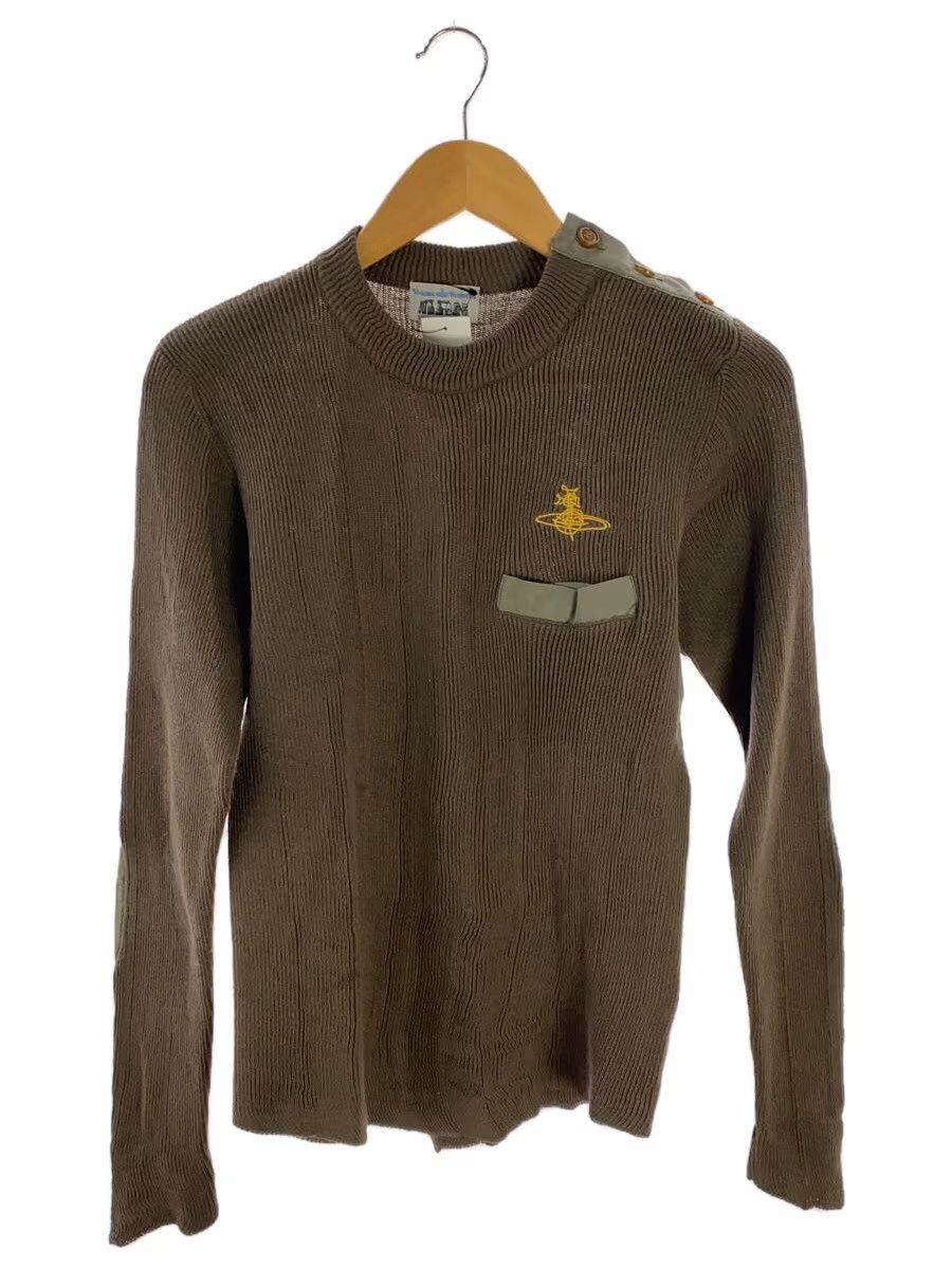 Vivienne Westwood Orb Ribbed Shoulder Button Knit Sweater Size US S / EU 44-46 / 1 - 1 Thumbnail