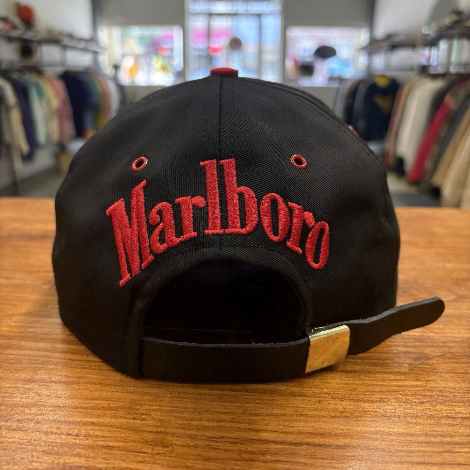 Marlboro Vintage 90’s Marlboro Music Black Hat Size ONE SIZE - 3 Thumbnail