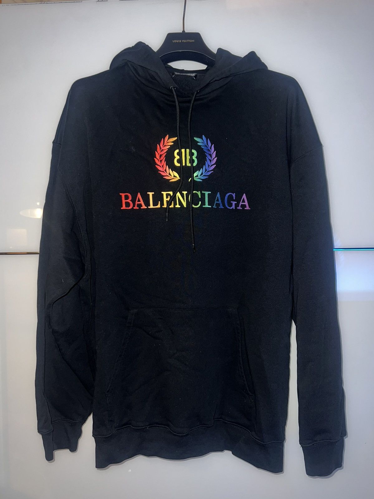 Balenciaga Balenciaga BB Logo Hoodie Size US XL / EU 56 / 4 - 1 Thumbnail