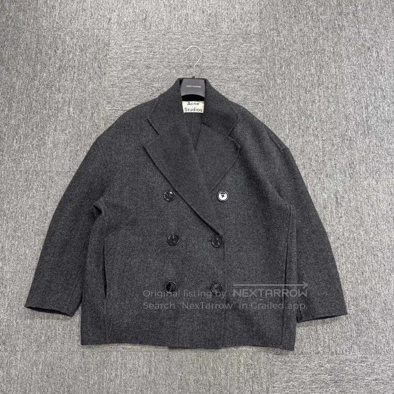 Acne Studios Acne Studios Double-breasted jacket Size XXS / US 00 / IT 34 - 1 Thumbnail
