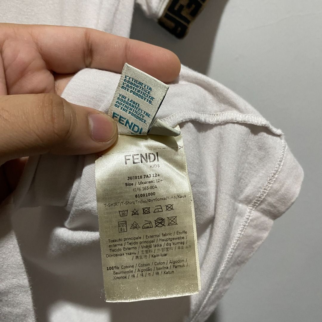 Fendi FF Monogram T-shirt S/M Size S / US 4 / IT 40 - 7 Thumbnail