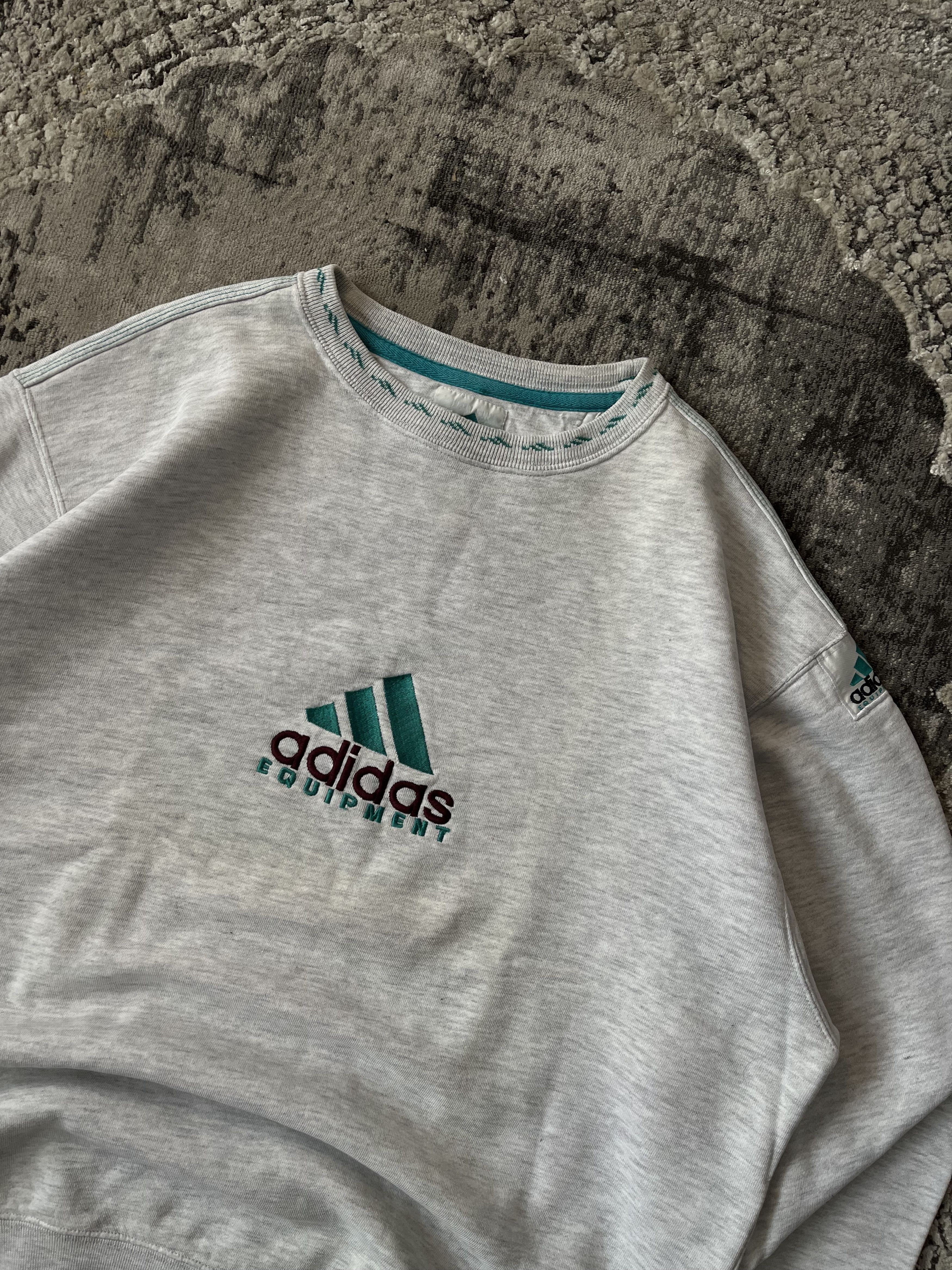 Adidas Adidas Equipment Vintage sweatshirt Size US M / EU 48-50 / 2 - 2 Thumbnail