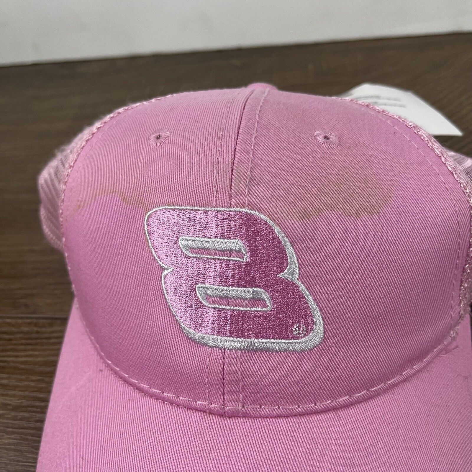 Other Dale Earnhardt Jr 8 Hat Snapback Hat Pink Hat Adjustable Pin Size ONE SIZE - 8 Thumbnail
