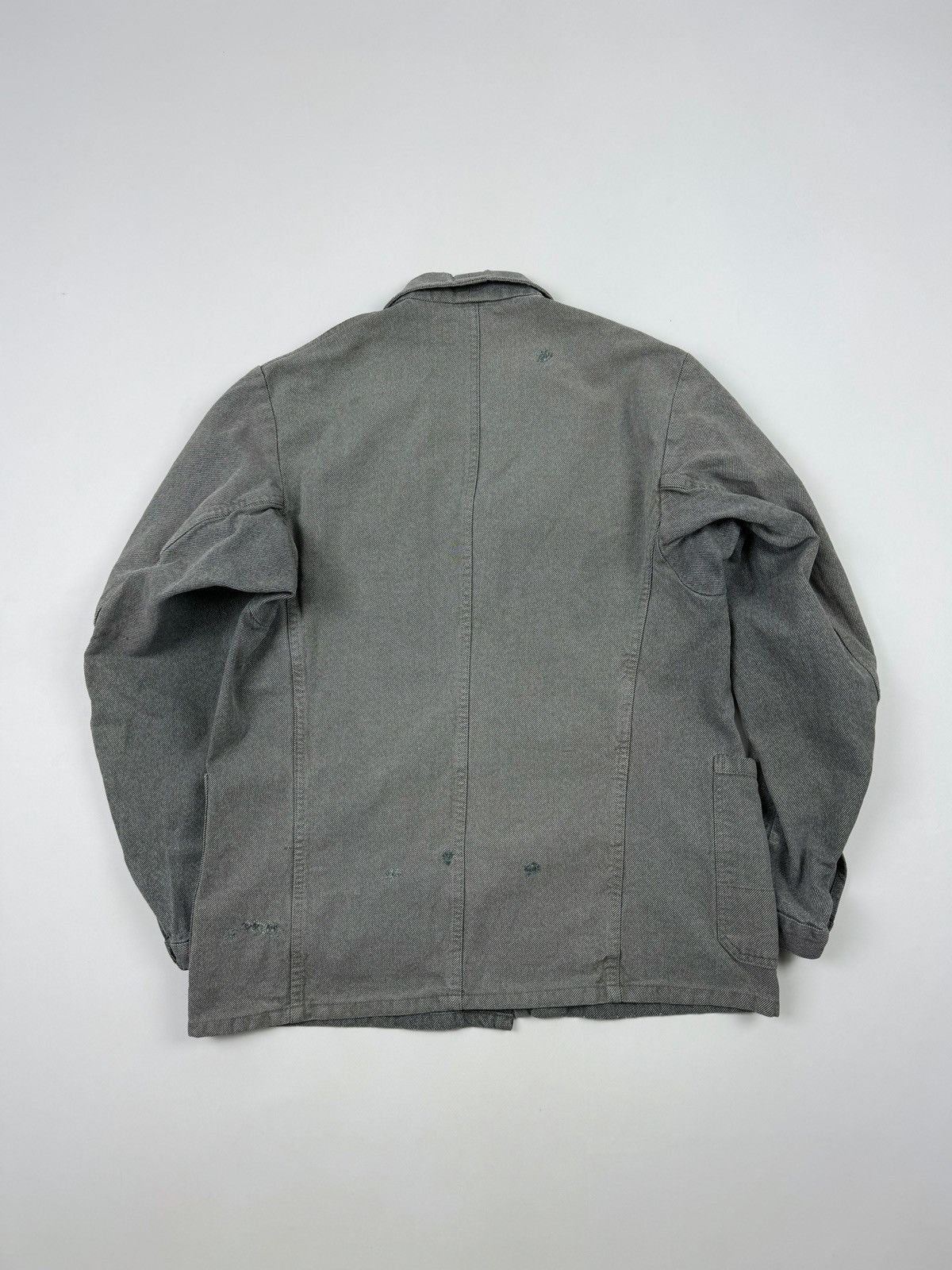 Vintage 70-80’s Vintage Fischer Salt and Pepper Repaired Work Jacket Size US M / EU 48-50 / 2 - 11 Thumbnail
