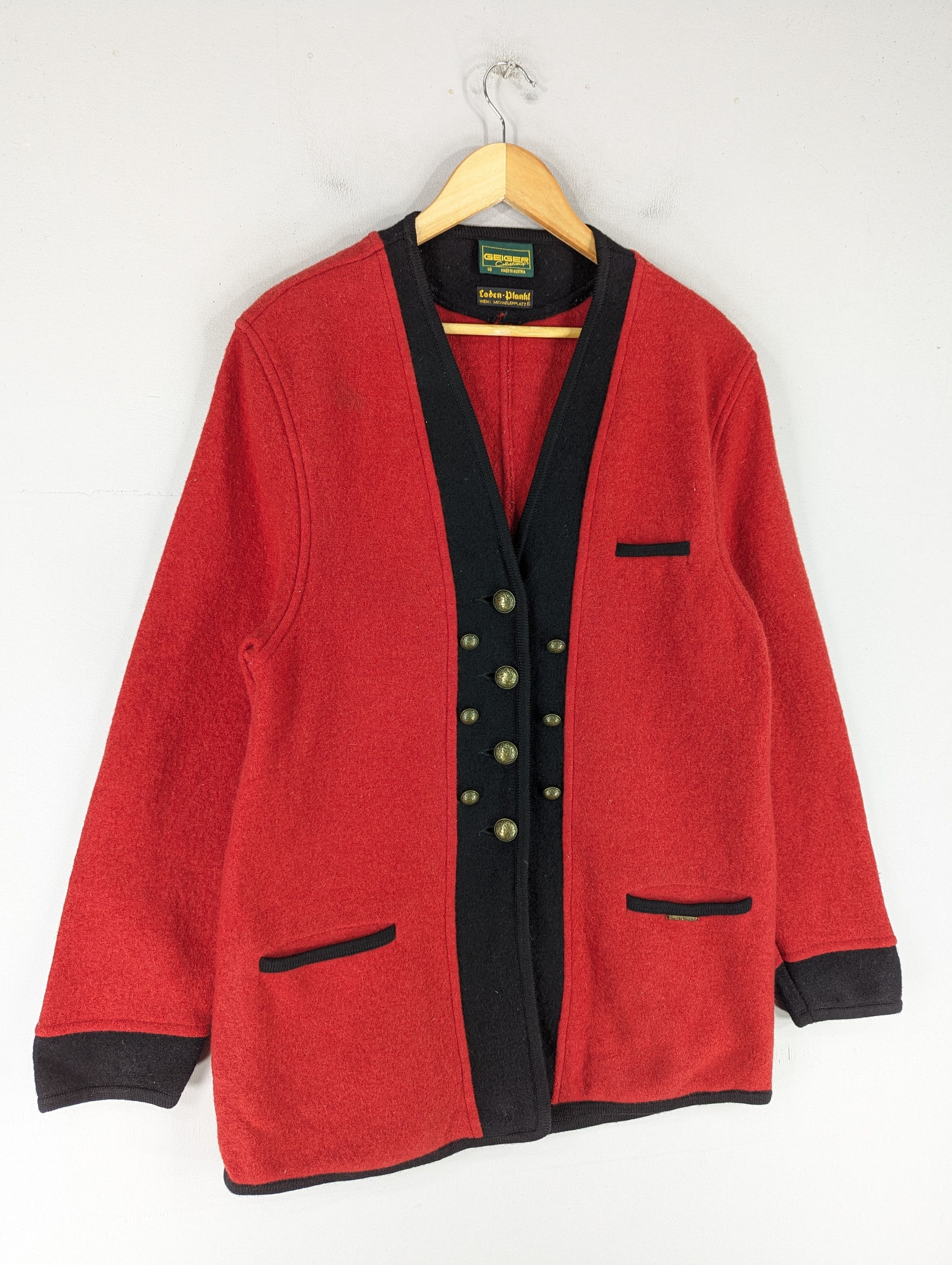 John Geiger Vintage John Geiger Wool Button Ups Cardigan Style Jacket Size US M / EU 48-50 / 2 - 3 Thumbnail