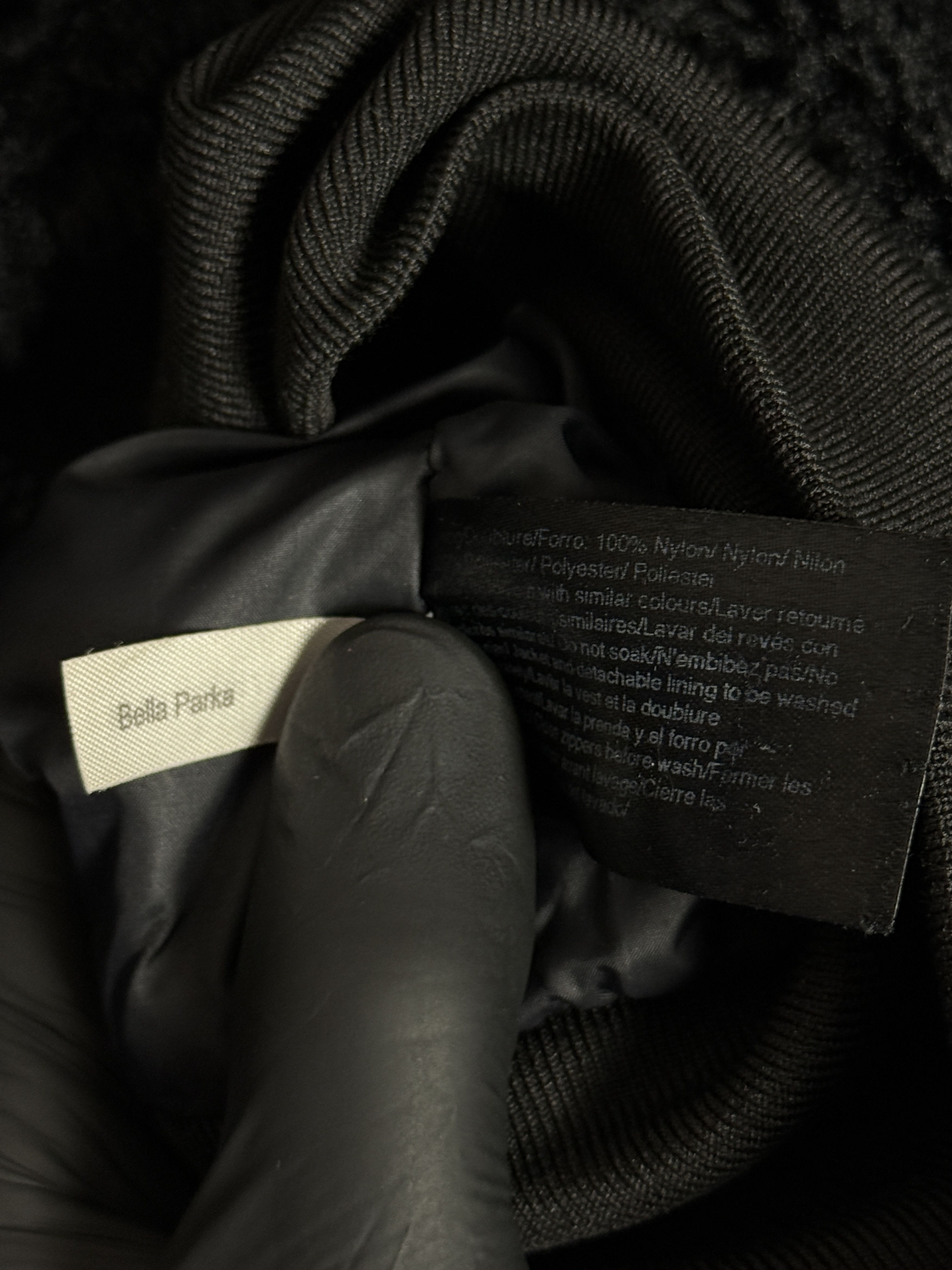 Filippa K Filippa K fleece coat black zip-up with hood Parka fleece Size XS / US 0-2 / IT 36-38 - 8 Thumbnail