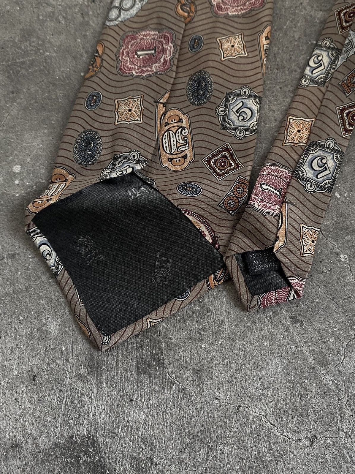 Jean Paul Gaultier Jean Paul Gaultier Money Printed Tie Size ONE SIZE - 4 Thumbnail