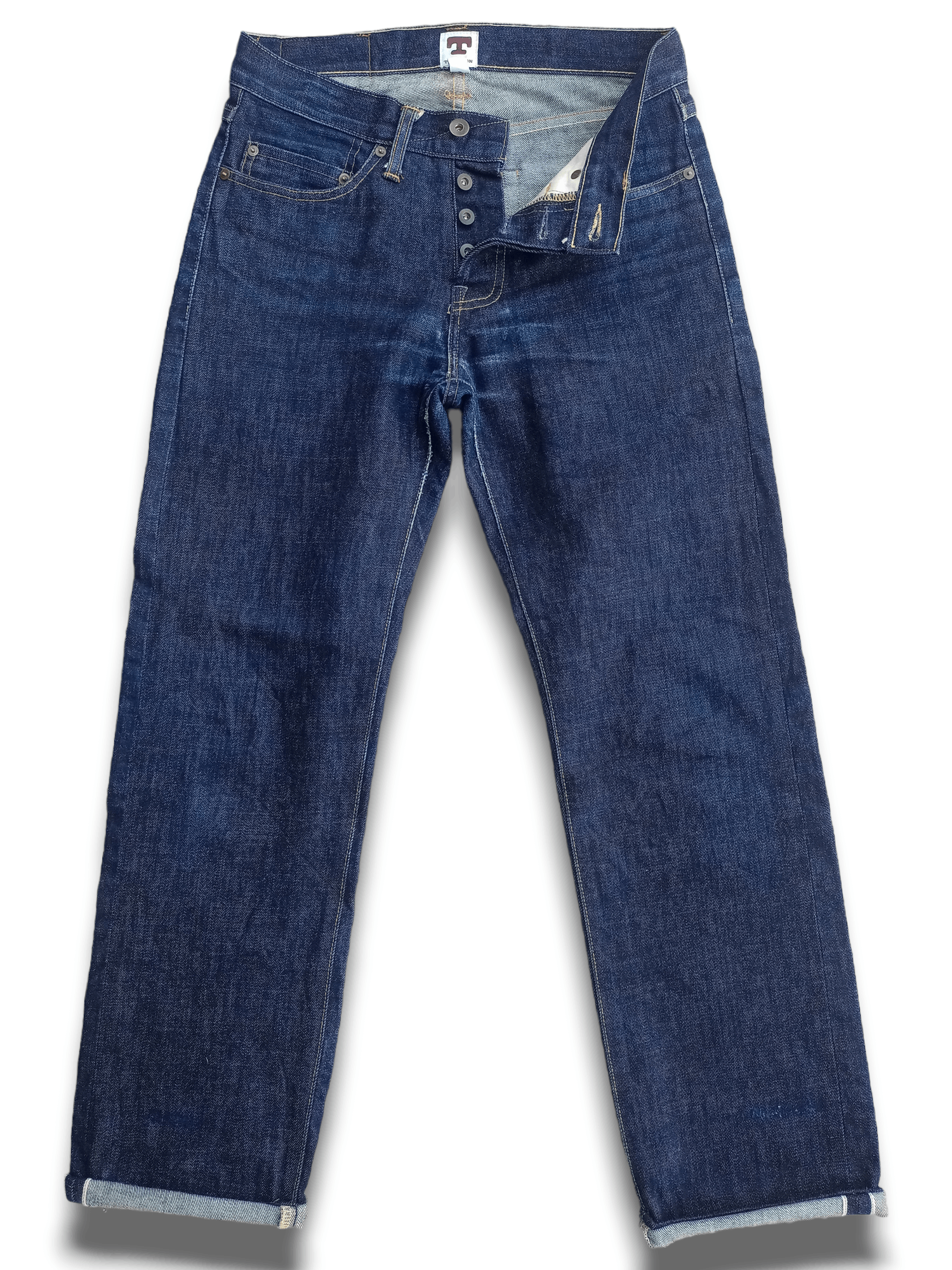 Tellason Vintage USA TELLASON Sheffield Selvedge Loose Jeans Size US 29 - 1 Thumbnail