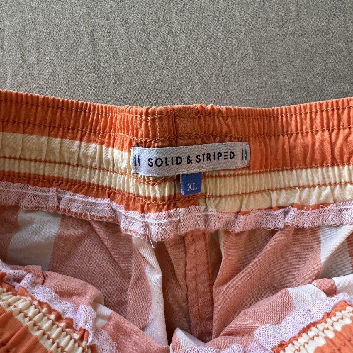 Designer × Solid and Striped SOLID & STRIPED The Classic Swim Shorts Bundle Size US 29 - 3 Thumbnail