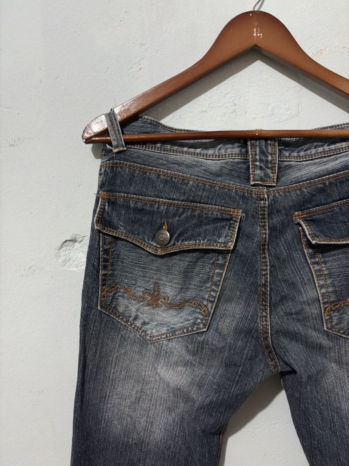 Japanese Brand High Quality Guarented Distressed Denim Size US 30 / EU 46 - 7 Thumbnail