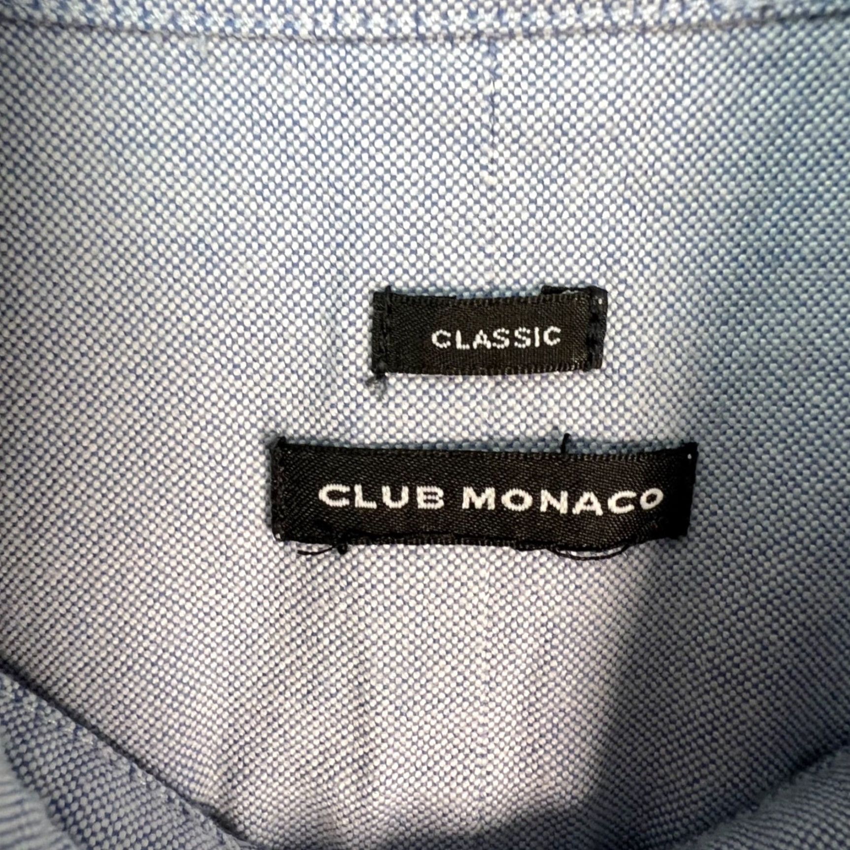 Club Monaco Club Monaco Mens Size Medium Blue Long Sleeve Button-Up Shirt Classic Fit Size US M / EU 48-50 / 2 - 3 Thumbnail