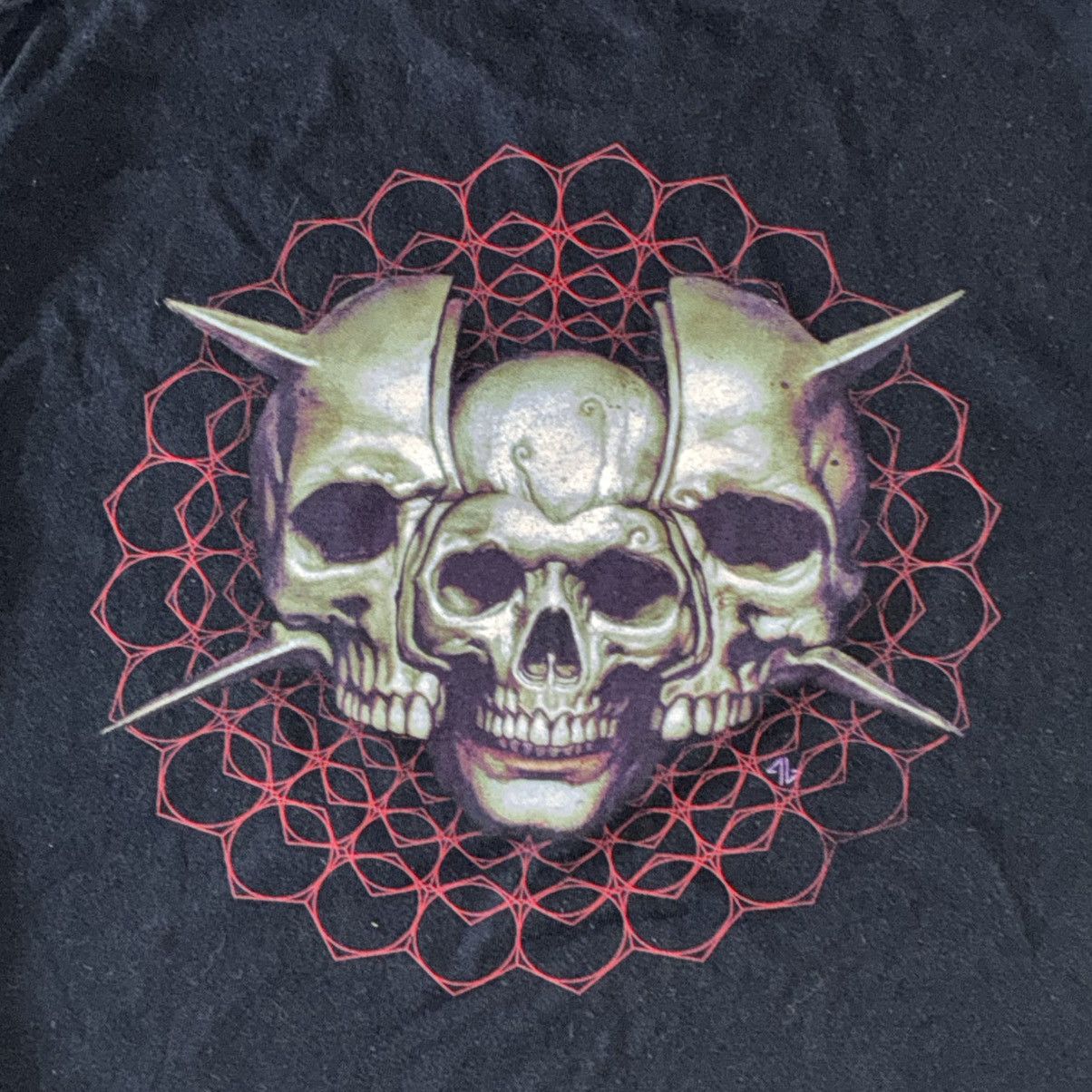 Other Tool black band tee with a skull design Size US L / EU 52-54 / 3 - 6 Thumbnail