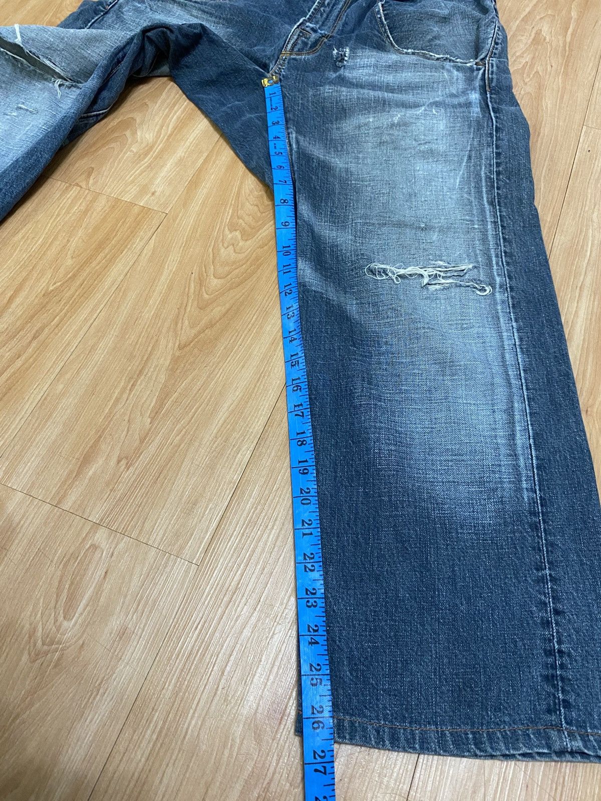 Levi's Distressed denim levis 509 very rare Size US 32 / EU 48 - 20 Thumbnail