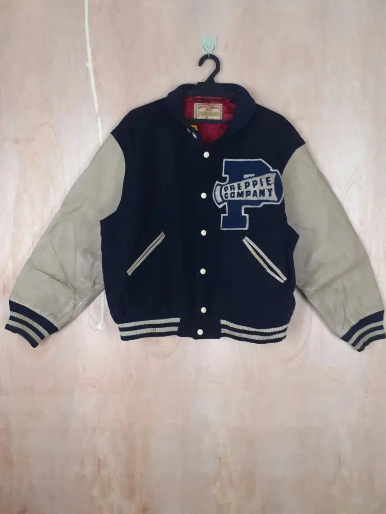 Vintage DL Preppie Company japan vintage varsity jacket #3644 Size US M / EU 48-50 / 2 - 1 Thumbnail