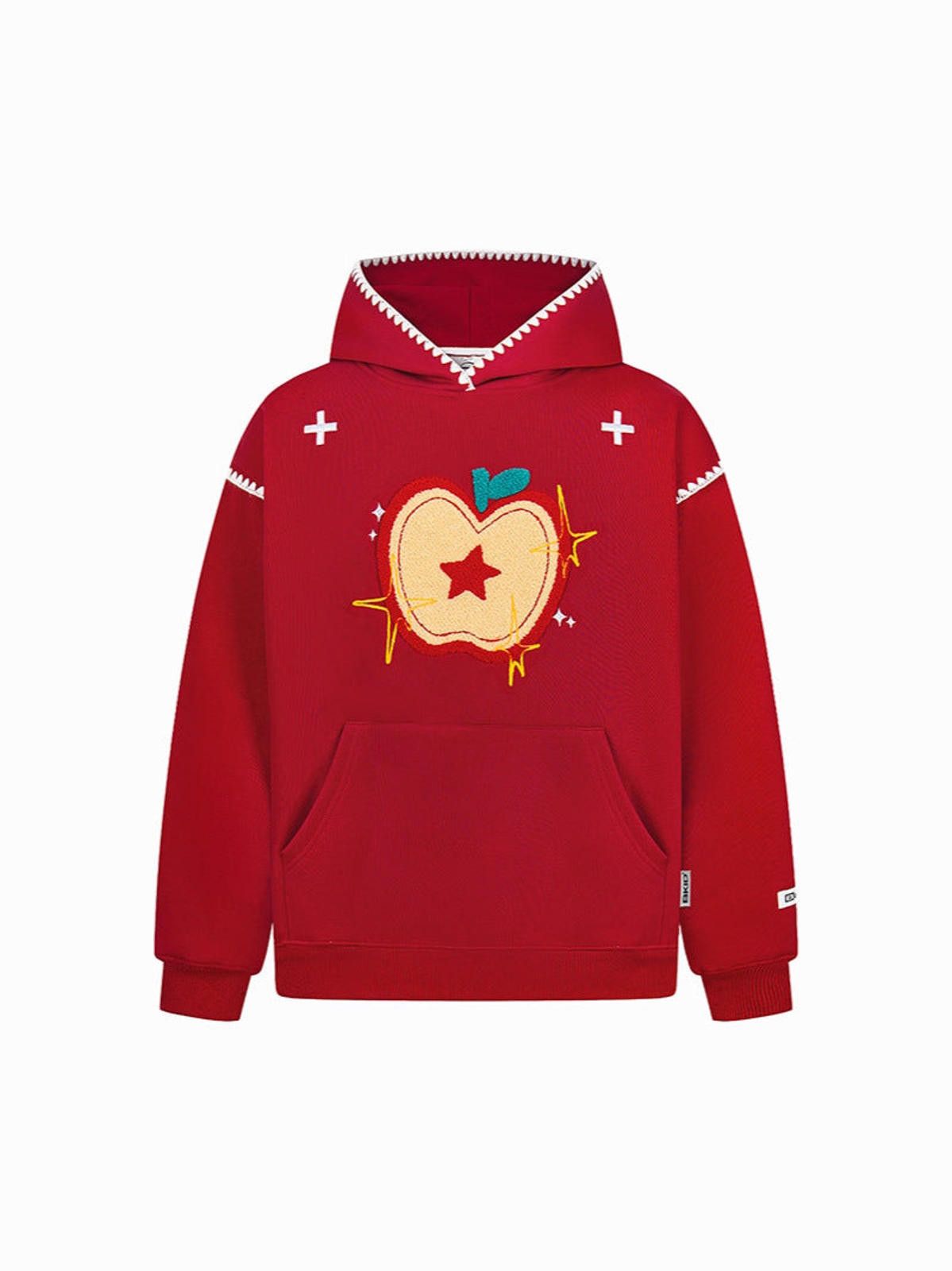 Japanese Brand Apple Graphic Pullover Hoodie Size US M / EU 48-50 / 2 - 9 Thumbnail