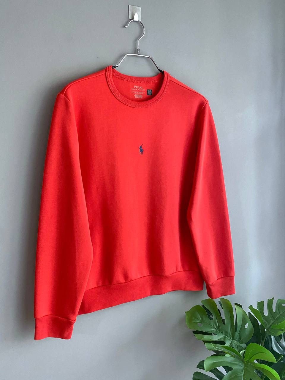 Polo Ralph Lauren × Ralph Lauren Polo Ralph Lauren Centr Logo Men's Coral Sweatshirt, Size S Size US S / EU 44-46 / 1 - 2 Thumbnail