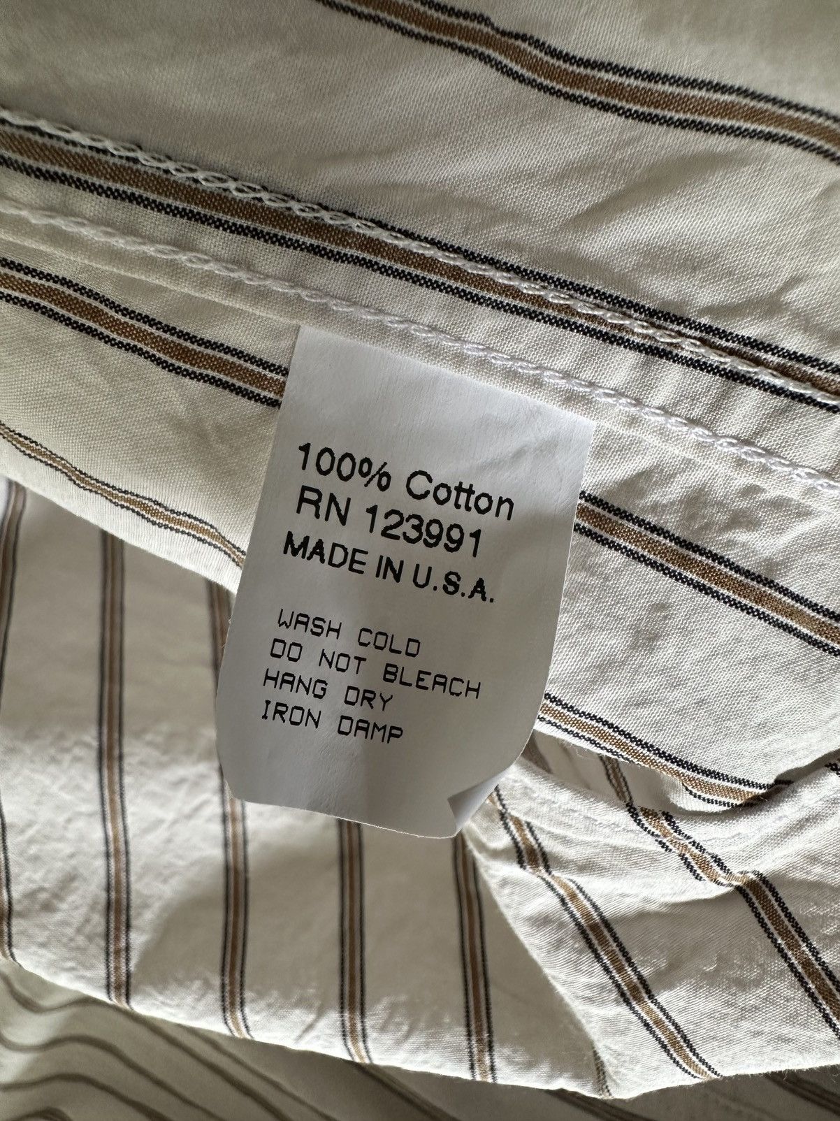 Gitman Bros. Vintage Cotton Poplin Shirt - size 15 Size US S / EU 44-46 / 1 - 5 Thumbnail