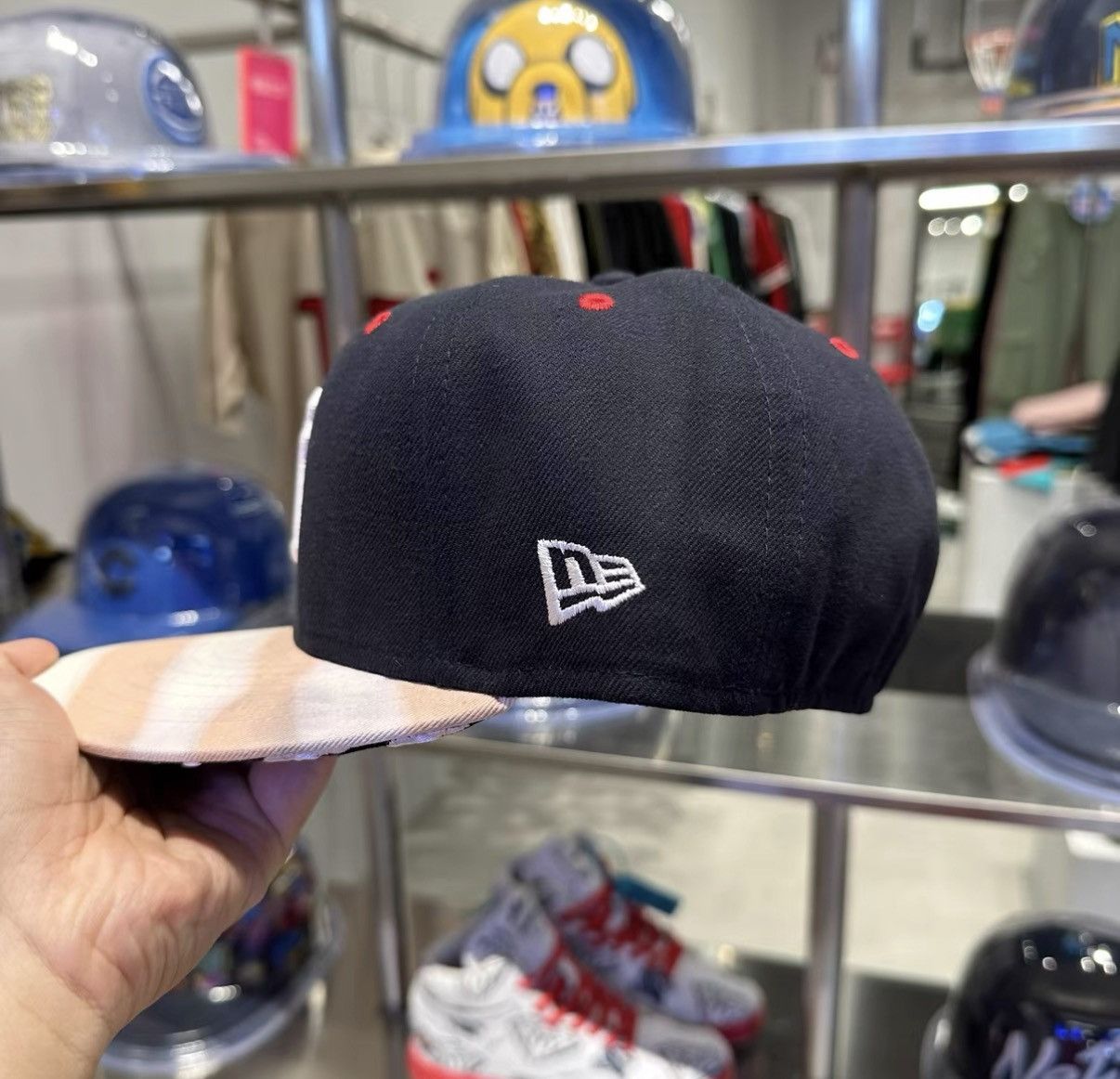 New Era New Era MLB New York Yankees Flat Brim Baseball Cap J32 Size ONE SIZE - 2 Thumbnail