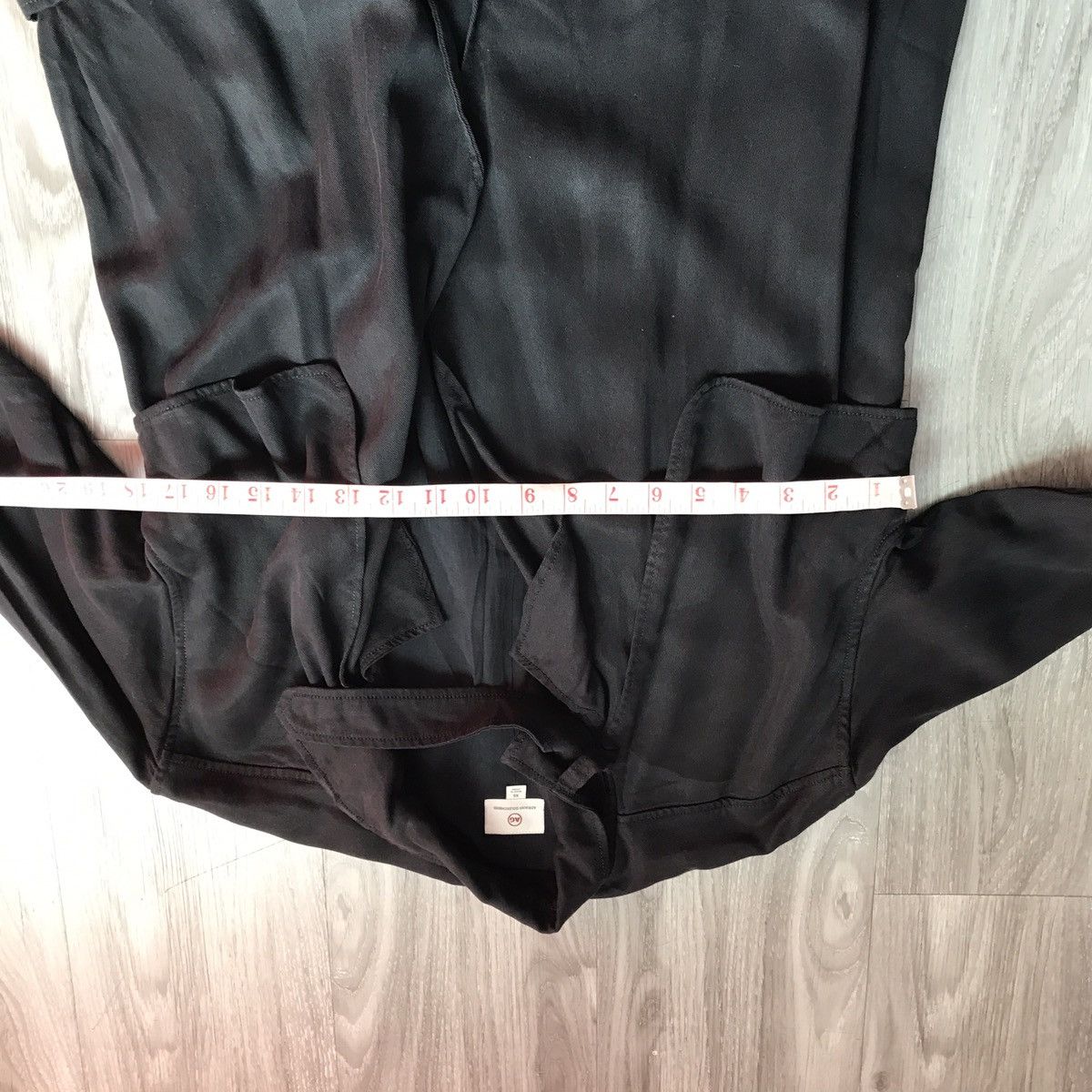 AG Adriano Goldschmied AG Adriano Goldschmeid Black Trench Coat Size XS / US 0-2 / IT 36-38 - 7 Thumbnail