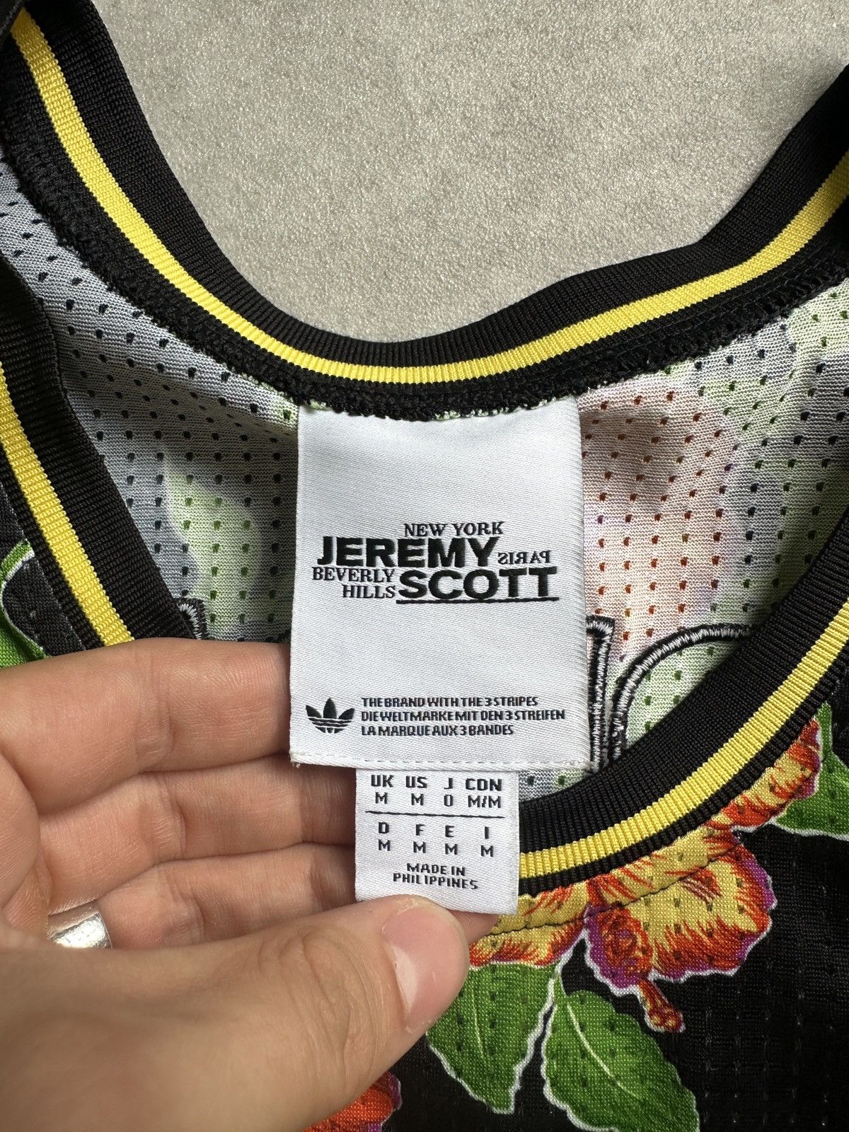Adidas × Jeremy Scott Adidas x Jeremy Scott 2013 jungle bones tank top swag y2k Size US M / EU 48-50 / 2 - 9 Thumbnail