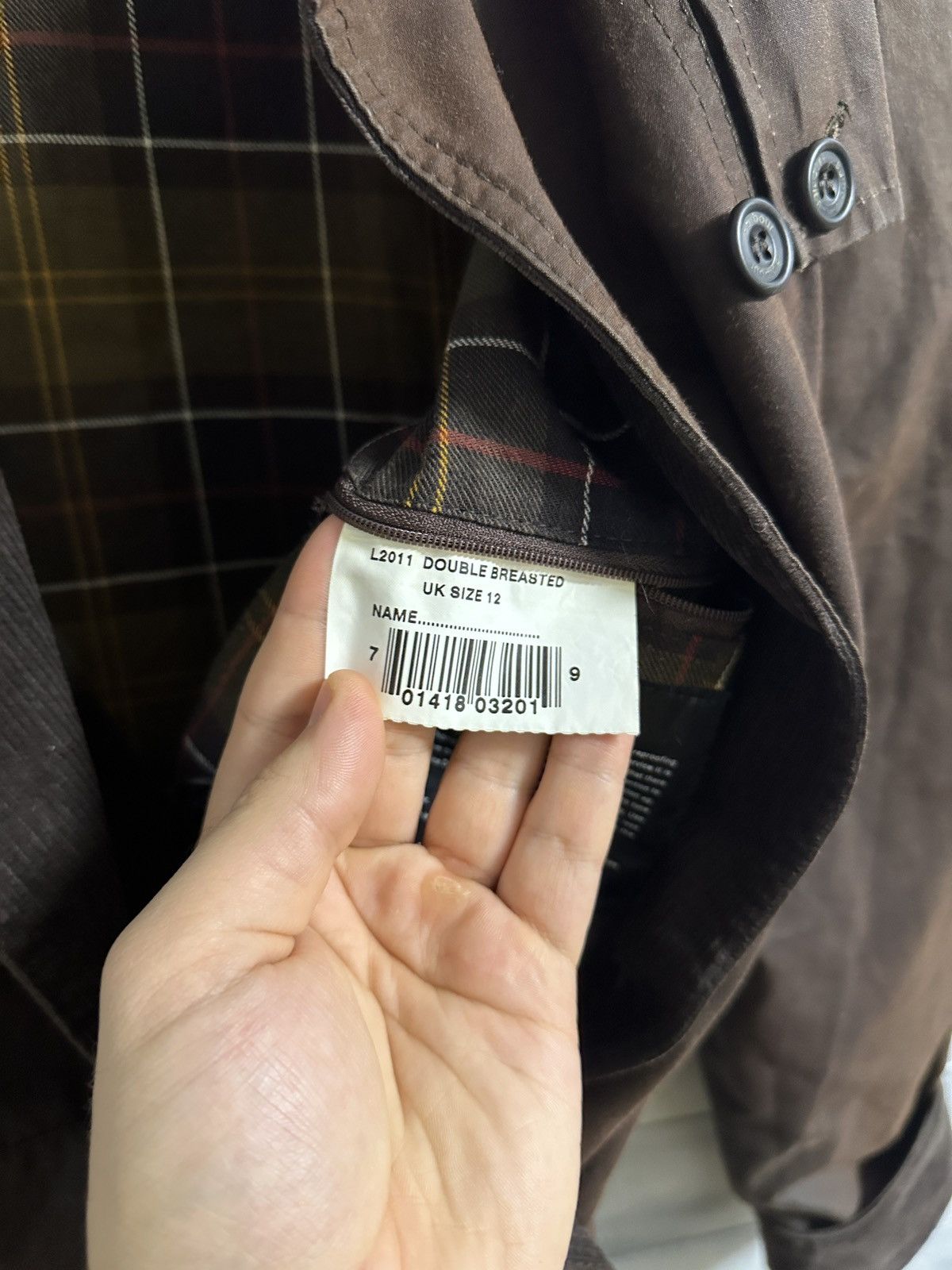 Barbour Rare Luxury Jacket Barbour 100% Waxed Cotton England Size M / US 6-8 / IT 42-44 - 11 Thumbnail