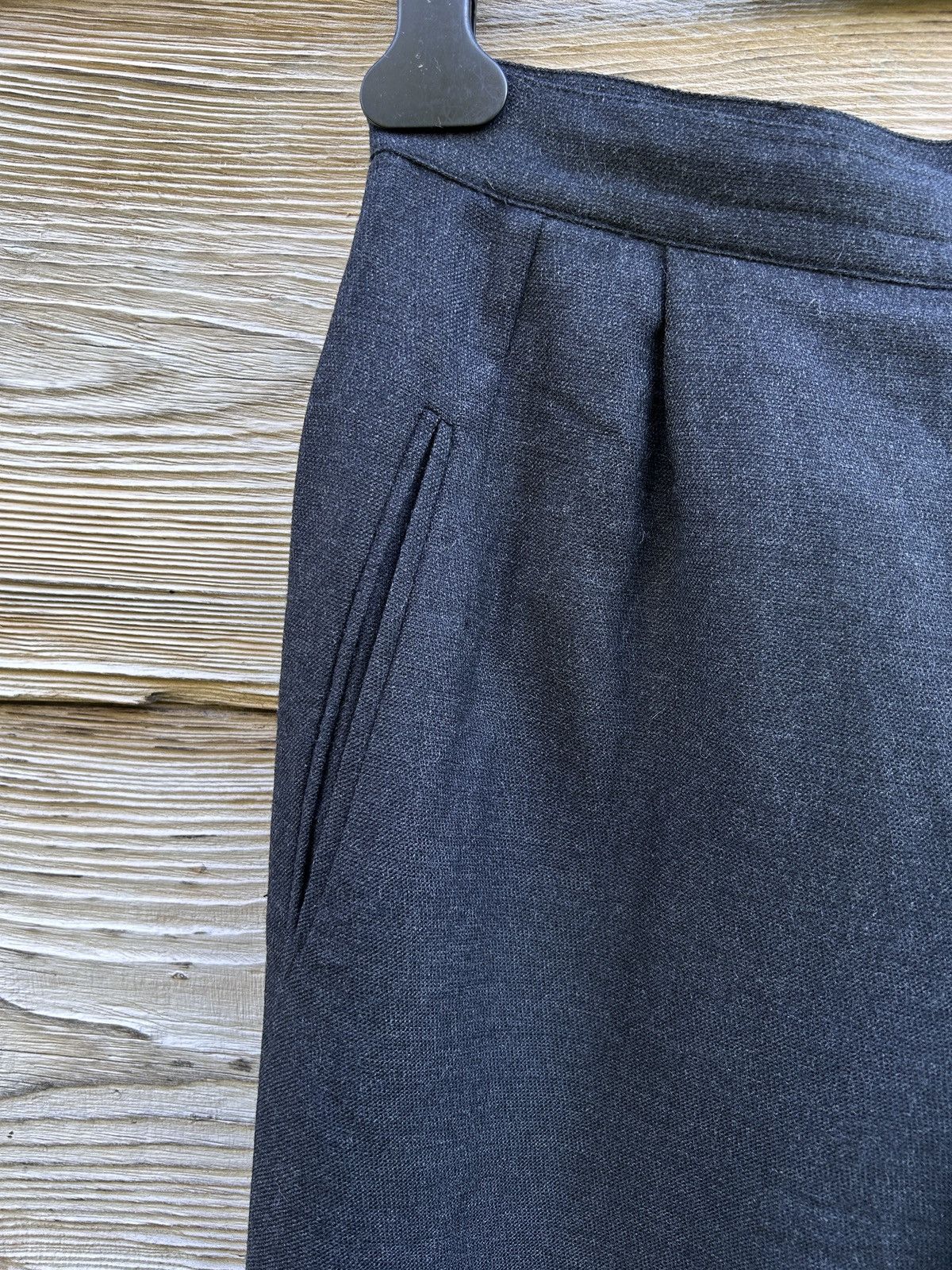Loewe 80s Vintage Loewe Madrid 1986 Wool Casual Trousers Pants 40 Size 27" / US 4 / IT 40 - 2 Thumbnail