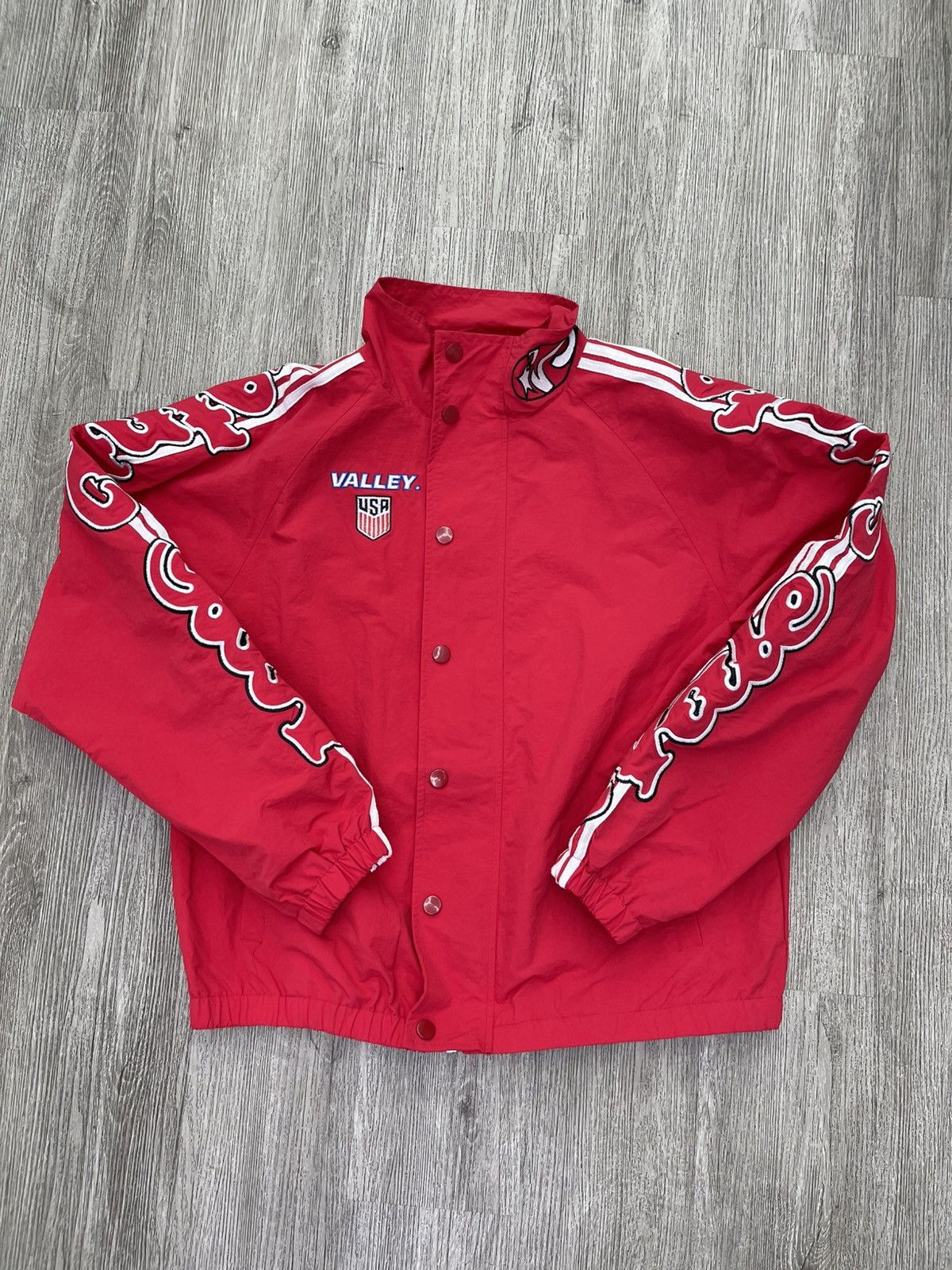 Vale Vale lives “usa” track jacket (red) Size US M / EU 48-50 / 2 - 1 Thumbnail