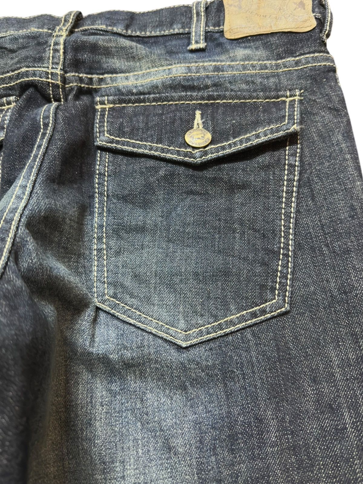 Kapital Vintage Denim Lab Grunge Ripped Distressed Denim Size US 33 - 5 Thumbnail