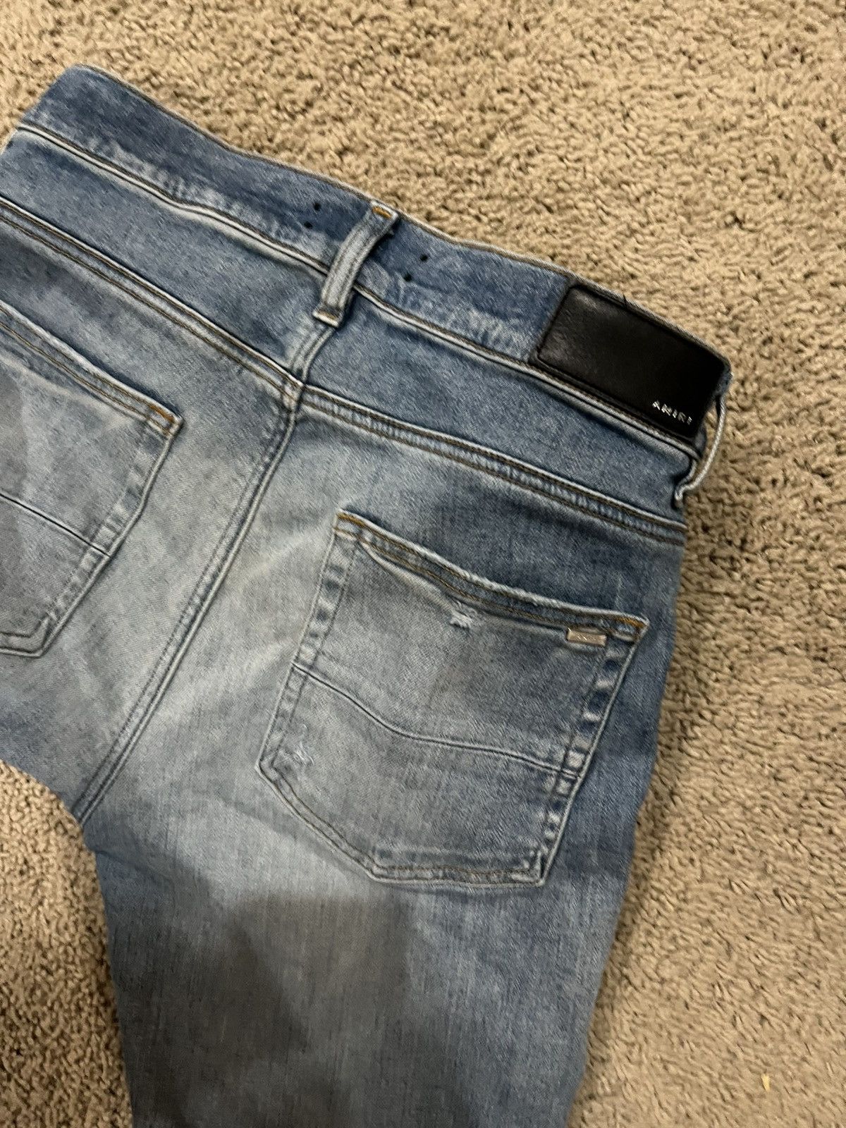Amiri Grey Amiri Jeans Size US 32 / EU 48 - 10 Thumbnail