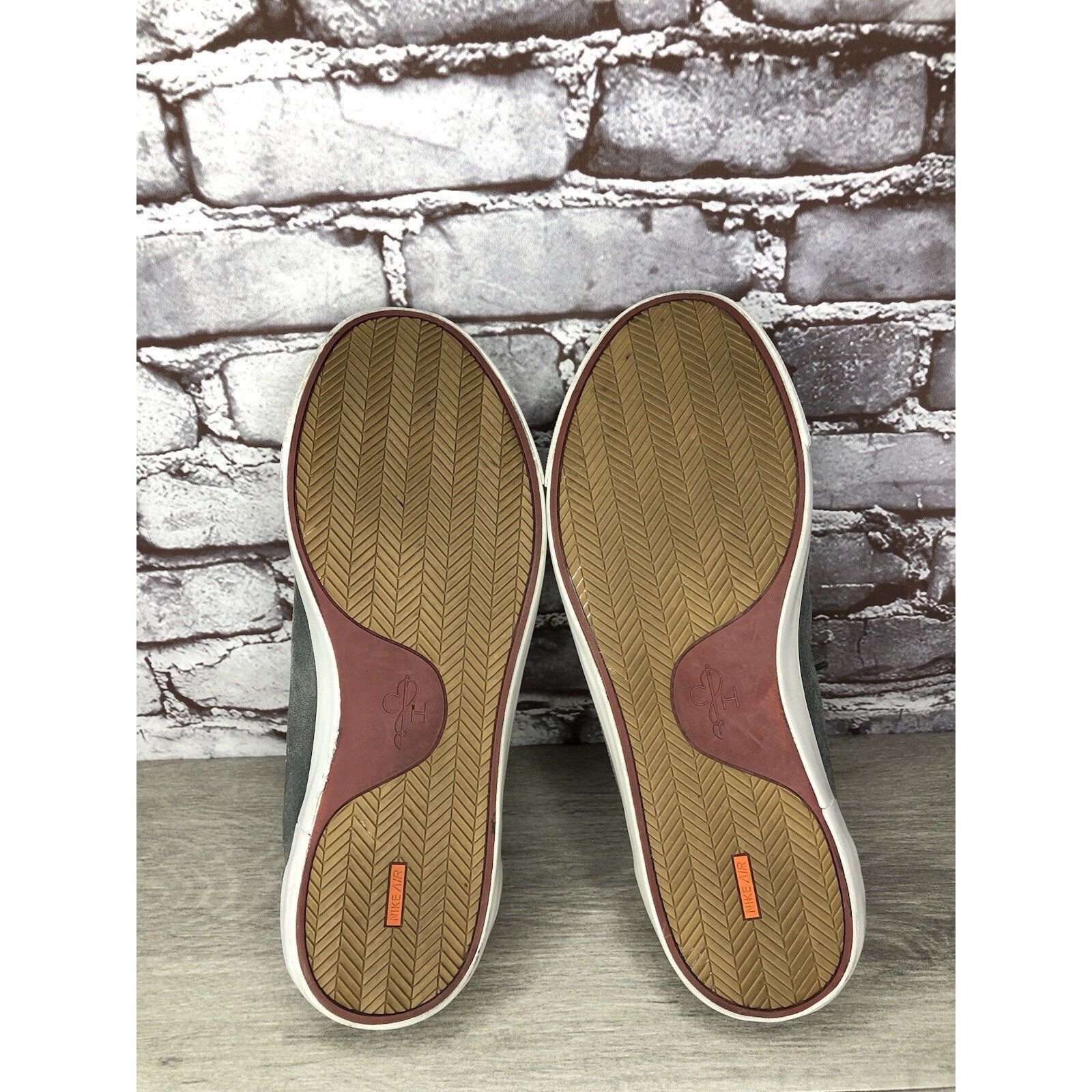 Cole Haan Cole Haan Air Berge Gray Suede Moc Toe Lace Up Sneaker Shoes Size US 10 / EU 43 - 7 Thumbnail