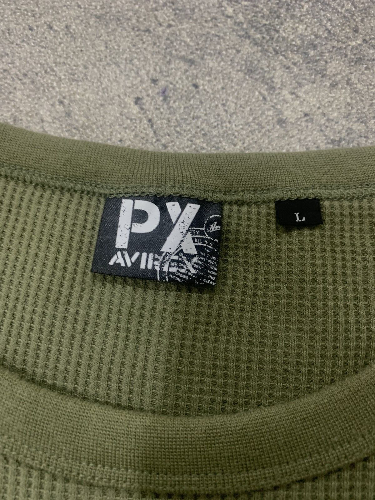 Avirex 🐍 SOLD 🐍Avirex Far East Air Force Waffle Long Sleeve Size US L / EU 52-54 / 3 - 4 Thumbnail