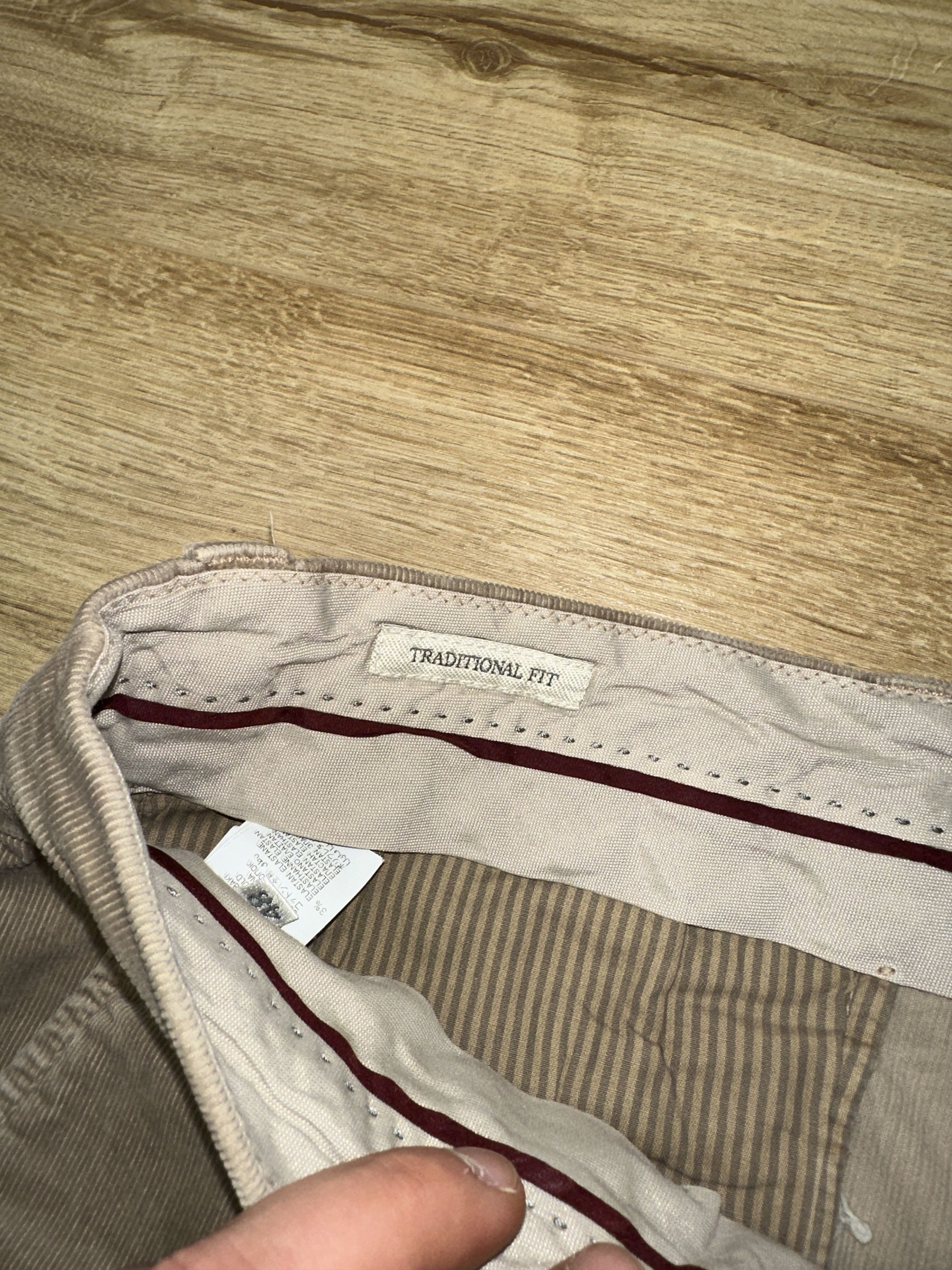 Brunello Cucinelli Brunello Cucinelli Corduroy Traditional Fit Pants Size 48 Size US 32 / EU 48 - 6 Thumbnail