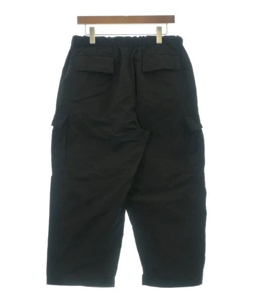 Comme des Garcons Homme Plus Cropped Pants Cotton Nylon Rubber Waist Cargo Pants Black Size US 32 / EU 48 - 2 Thumbnail