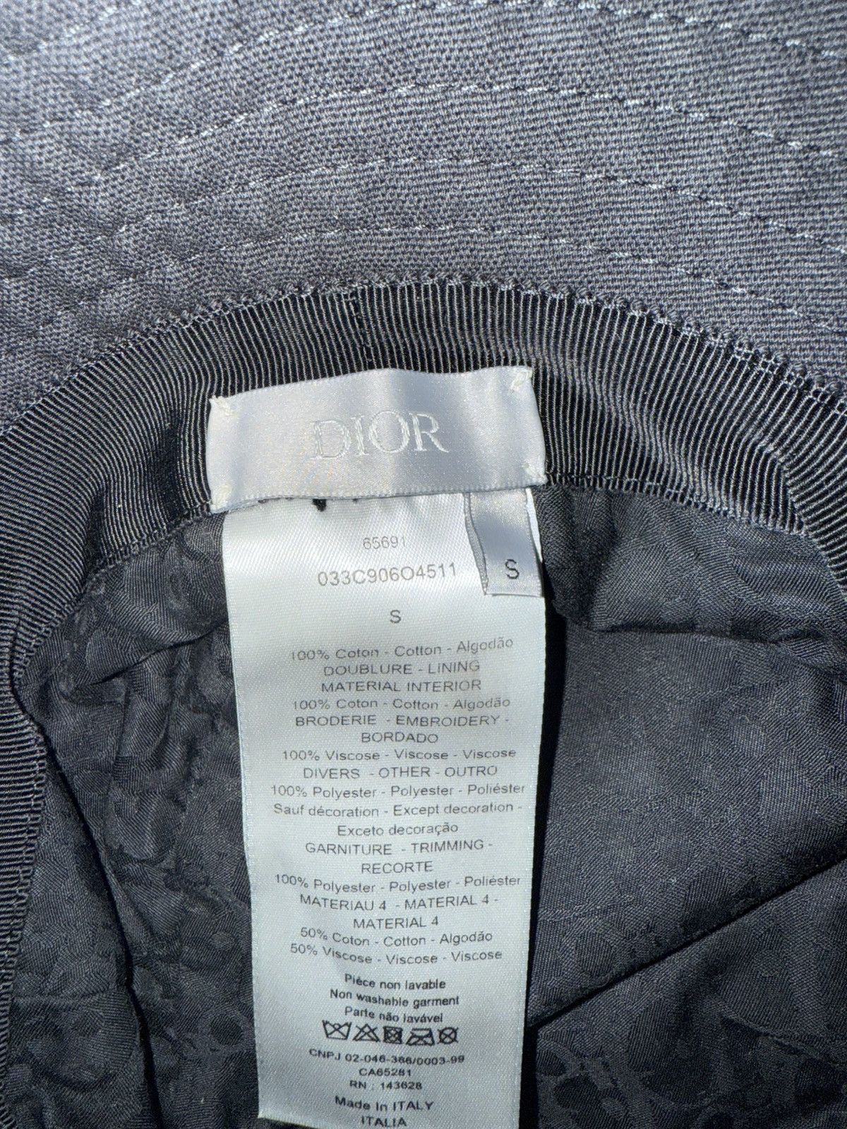 Dior Dior X Kenny Scharf Bucket Hat Size ONE SIZE - 3 Thumbnail