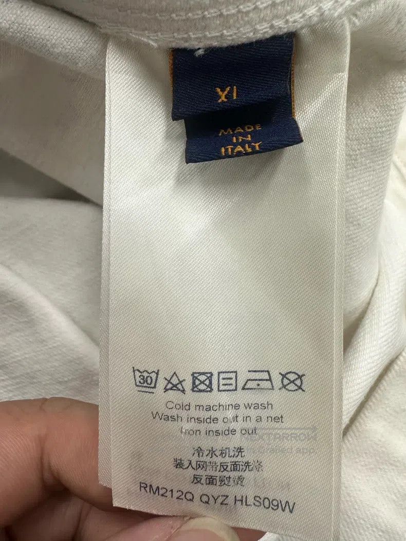 Louis Vuitton Louis Vuitton Grey and white starry sky gradient aged flow Size US XL / EU 56 / 4 - 4 Thumbnail