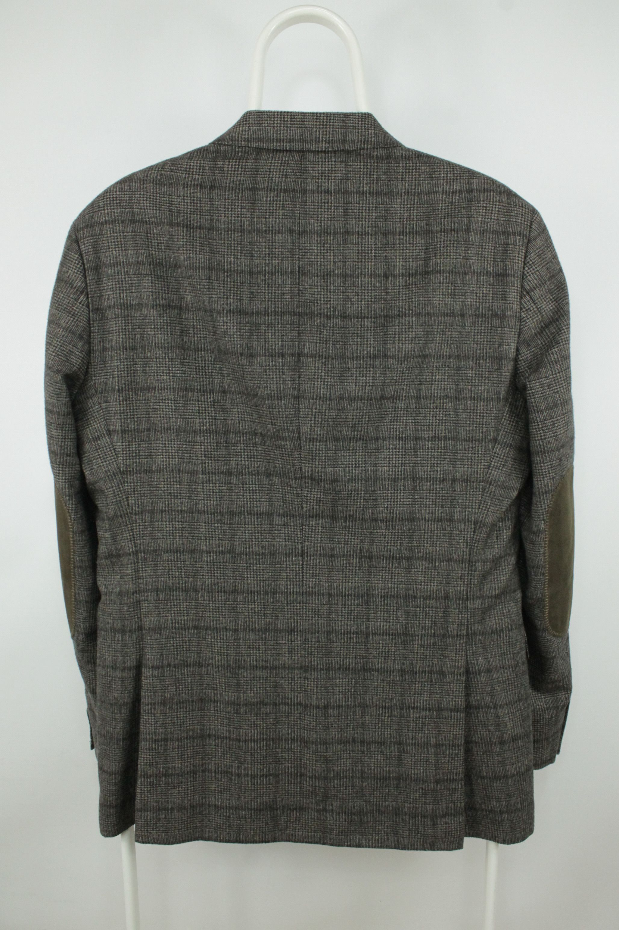 Hugo Boss Hugo Boss Flannel Wool Blend Elbow Patch Blazer Jacket Size US M / EU 48-50 / 2 - 6 Thumbnail