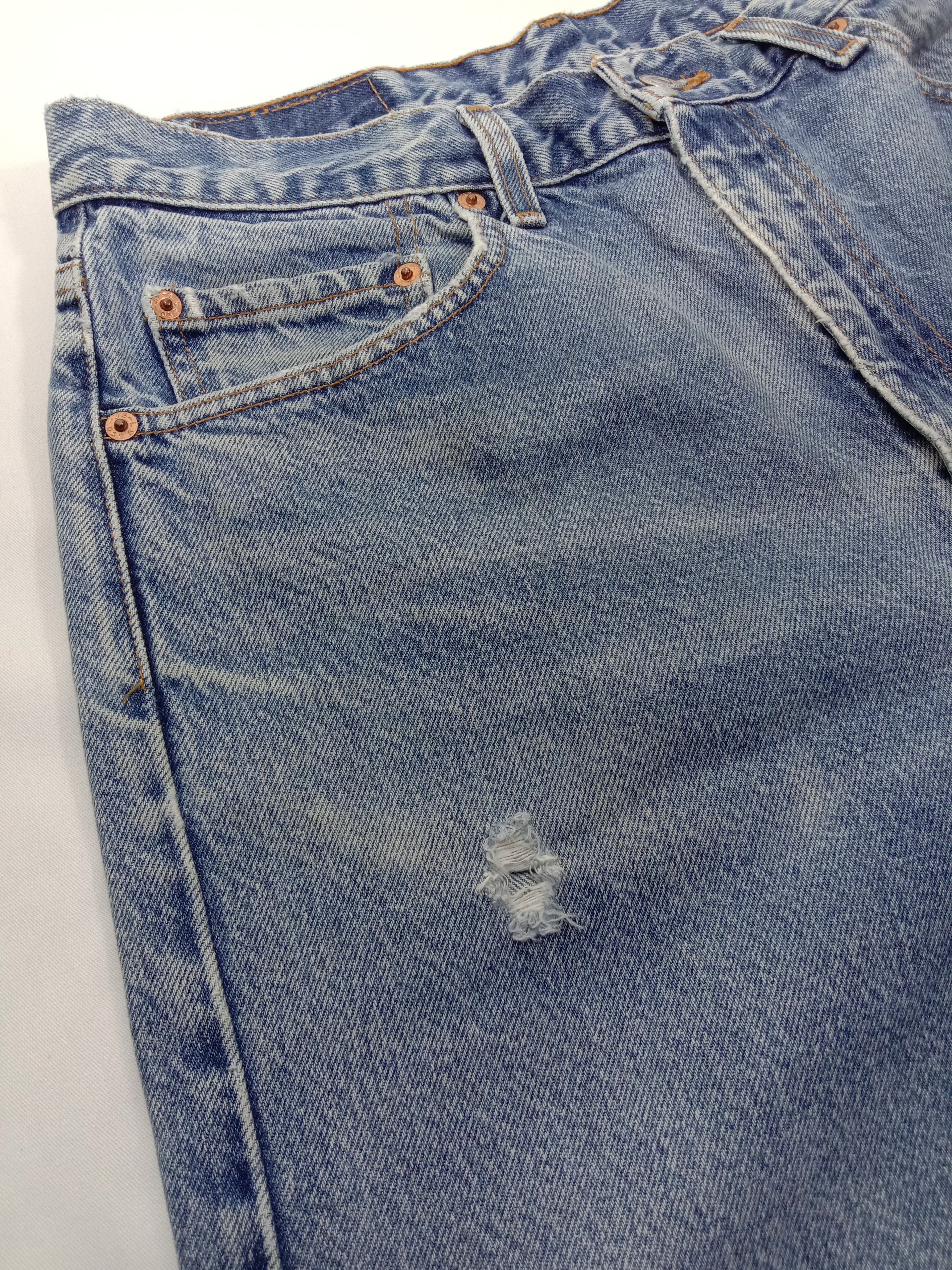 Levi's Vintage Levi's 505 Jeans Blue Washed Regular Fit Denim Size US 32 / EU 48 - 9 Thumbnail