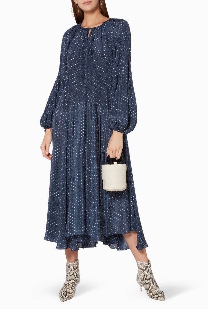 Lee Mathews Lee Mathews Polka-Dot Dress Size XS / US 0-2 / IT 36-38 - 2 Thumbnail