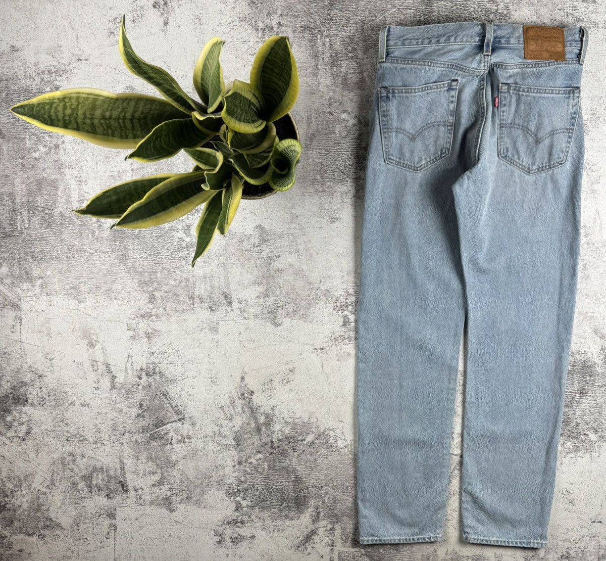 Levi's Levis 551 Premium Work Wear Men’s W29 L32 Cotton Light Blue Jeans Pants Trousers Size US 30 / EU 46 - 1 Thumbnail