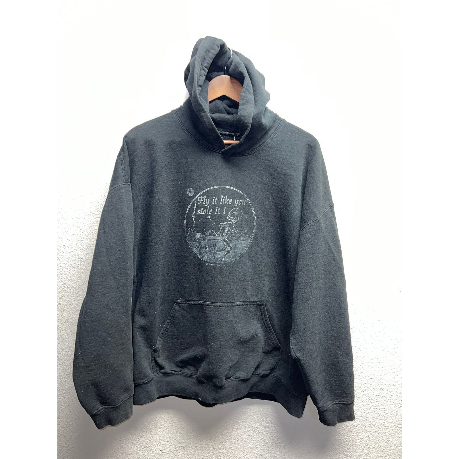 Vintage Vintage Alien Hoodie Fly It Like Stole Roswell Aliens VTG XL Size US L / EU 52-54 / 3 - 1 Thumbnail