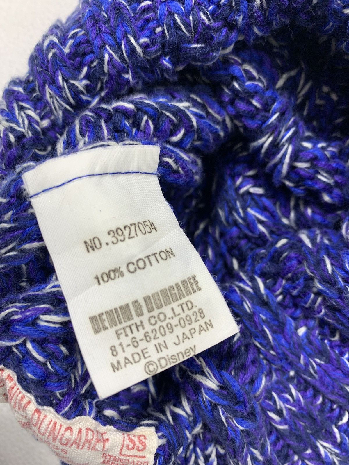 Kapital DENIM DURANGEE VINTAGE X MİCKEY Beanie hats made in Japan Size ONE SIZE - 9 Thumbnail