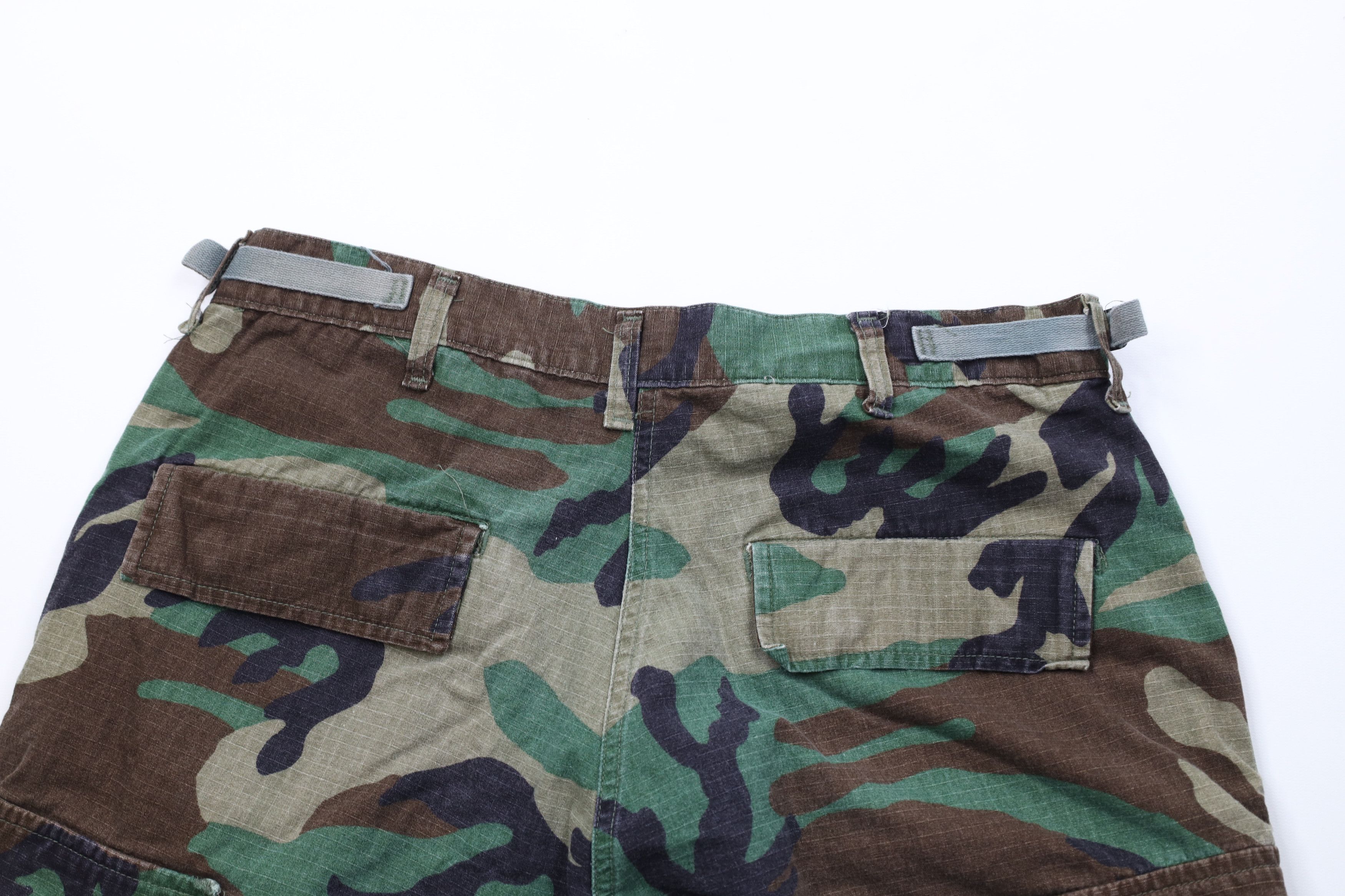 Vintage Vintage 90s Streetwear Military Cargo Shorts Camouflage Size US 32 / EU 48 - 9 Thumbnail