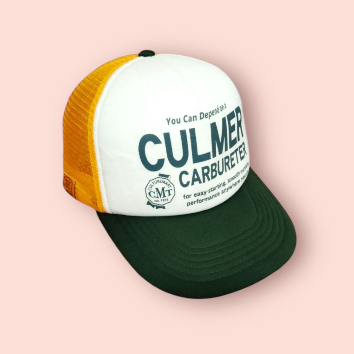 Other VINTAGE CULTURE MART CULMER CARB. PROMO TRUCKER HAT Size ONE SIZE - 1 Thumbnail
