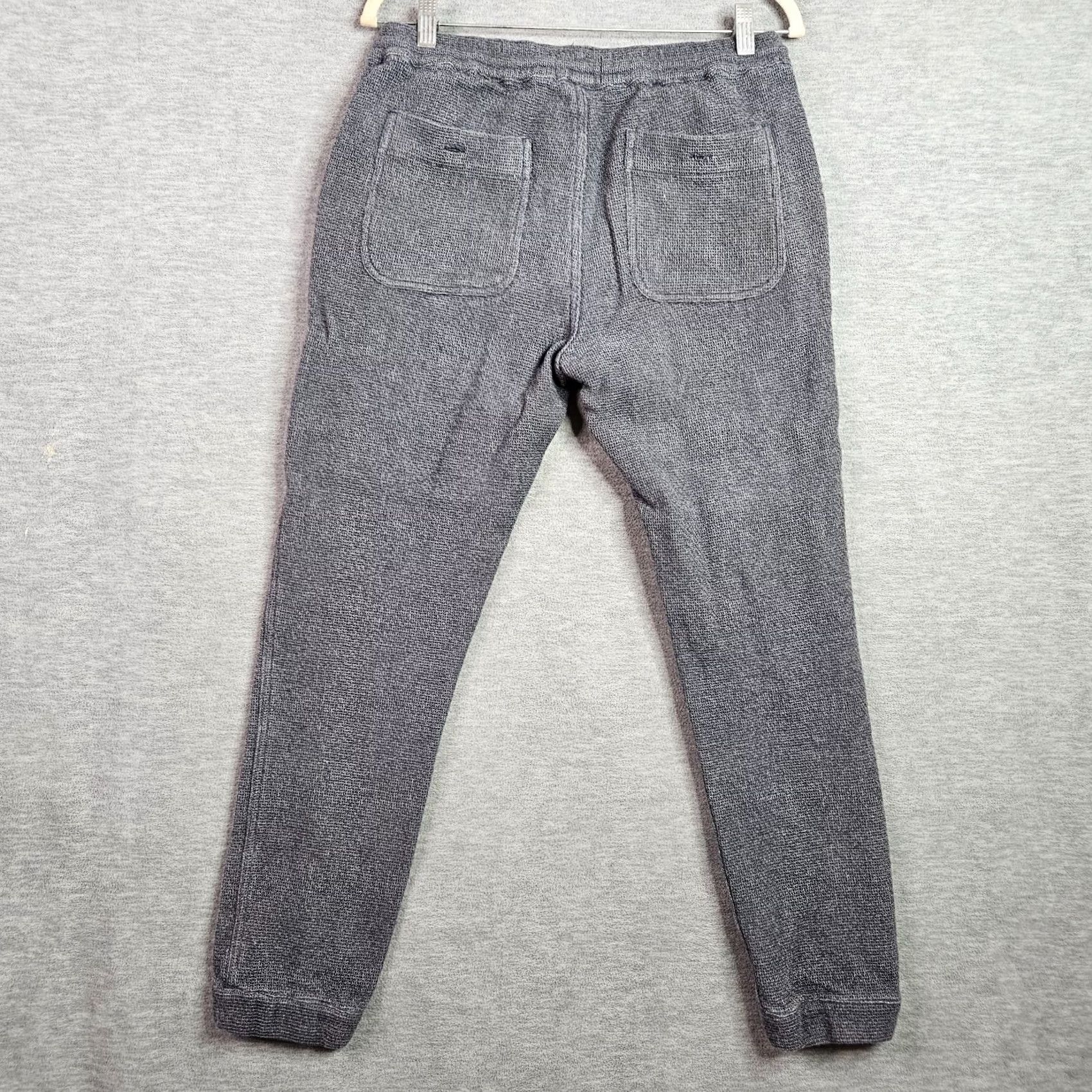 Taylor Stitch Taylor Stitch Jogger Pants Men M Gray Drawstring Lounge Sweatpants Size US 31 - 2 Thumbnail