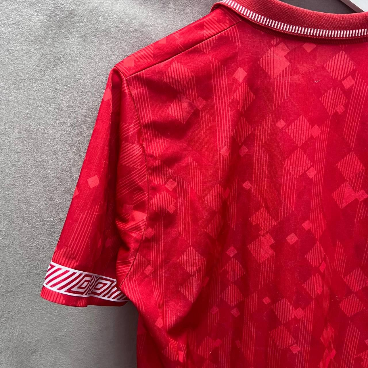 Vintage Wales 1990-92 Umbro Vintage Football Jersey M-L Size US M / EU 48-50 / 2 - 12 Thumbnail