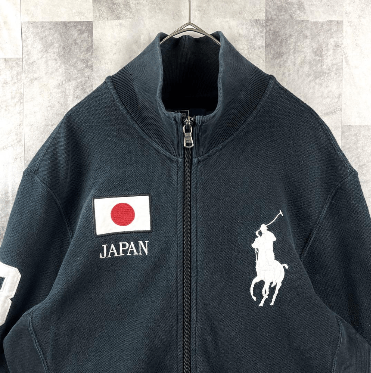 Polo Ralph Lauren Japan flag Polo Ralph Lauren Jacket Big Embroidery ...