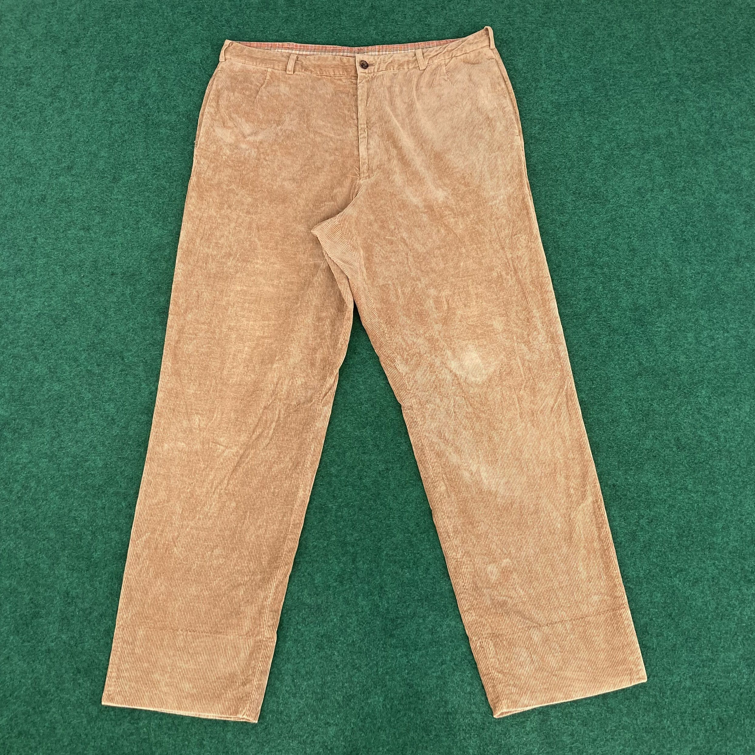 Beauty Beast × Japanese Brand × Mademoiselle Non Non Vtg Papas Golf Papas Pant Trouser Baggy Corduroy Jeans Size US 36 / EU 52 - 1 Thumbnail