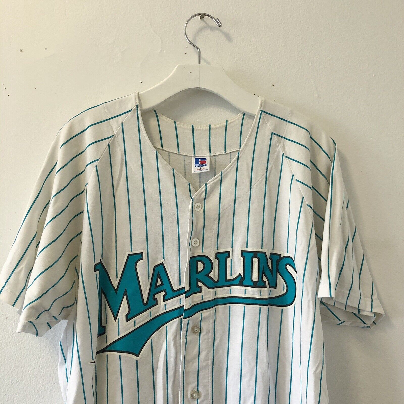 Russell Athletic 1997 Florida Marlins Russell Athletic Gary Sheffield Jersey Size US L / EU 52-54 / 3 - 2 Thumbnail