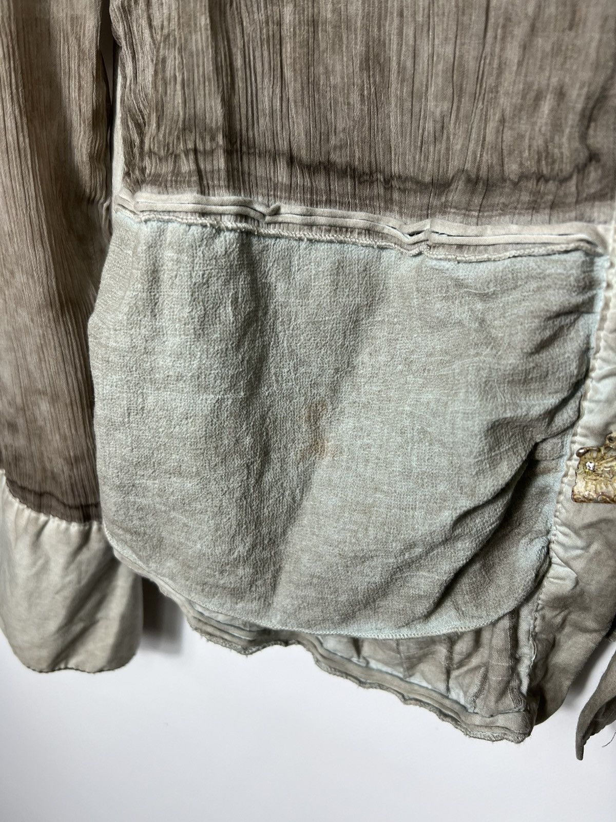 Elisa Cavaletti Vintage Avant Garde Luxury Designer Elisa Cavaletti Shirt Size M / US 6-8 / IT 42-44 - 4 Thumbnail